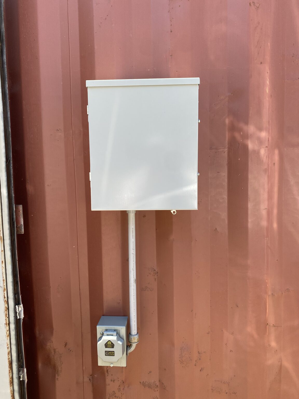 Third view of electrical panel service work from a March 2026 home visit.